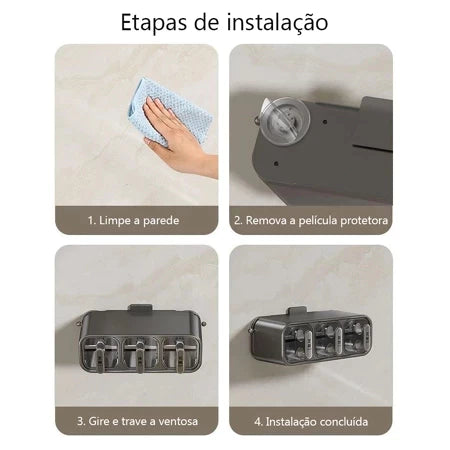 Porta-Temperos com Ventosa