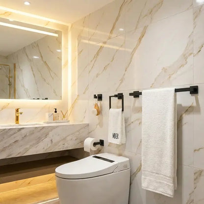 Kit Acessórios para Banheiro Luxo