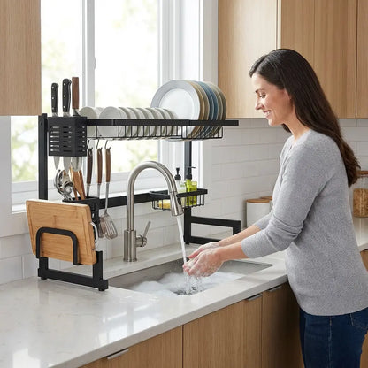 Escorredor de Louças Aço Inoxidável