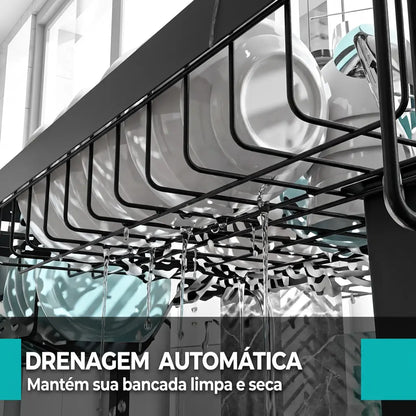 Escorredor de Louças Aço Inoxidável