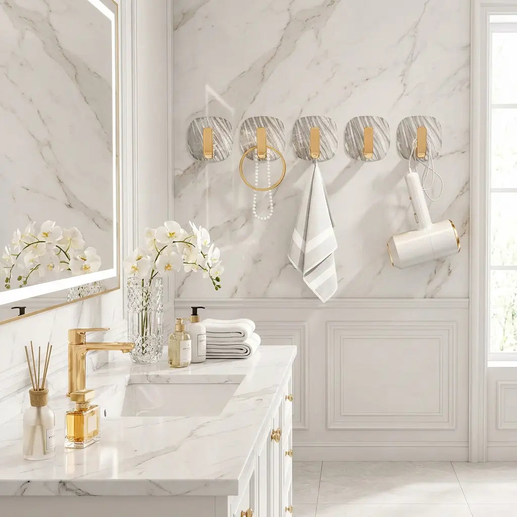 Organizador de Parede Dourado