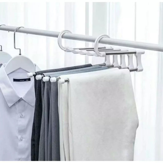 Cabides Multifuncionais em Aço Inox 5 em 1 - Kit com 2UN