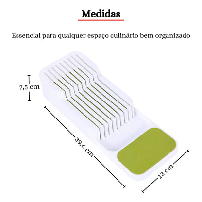 Organizador de Facas- Organização Inteligente