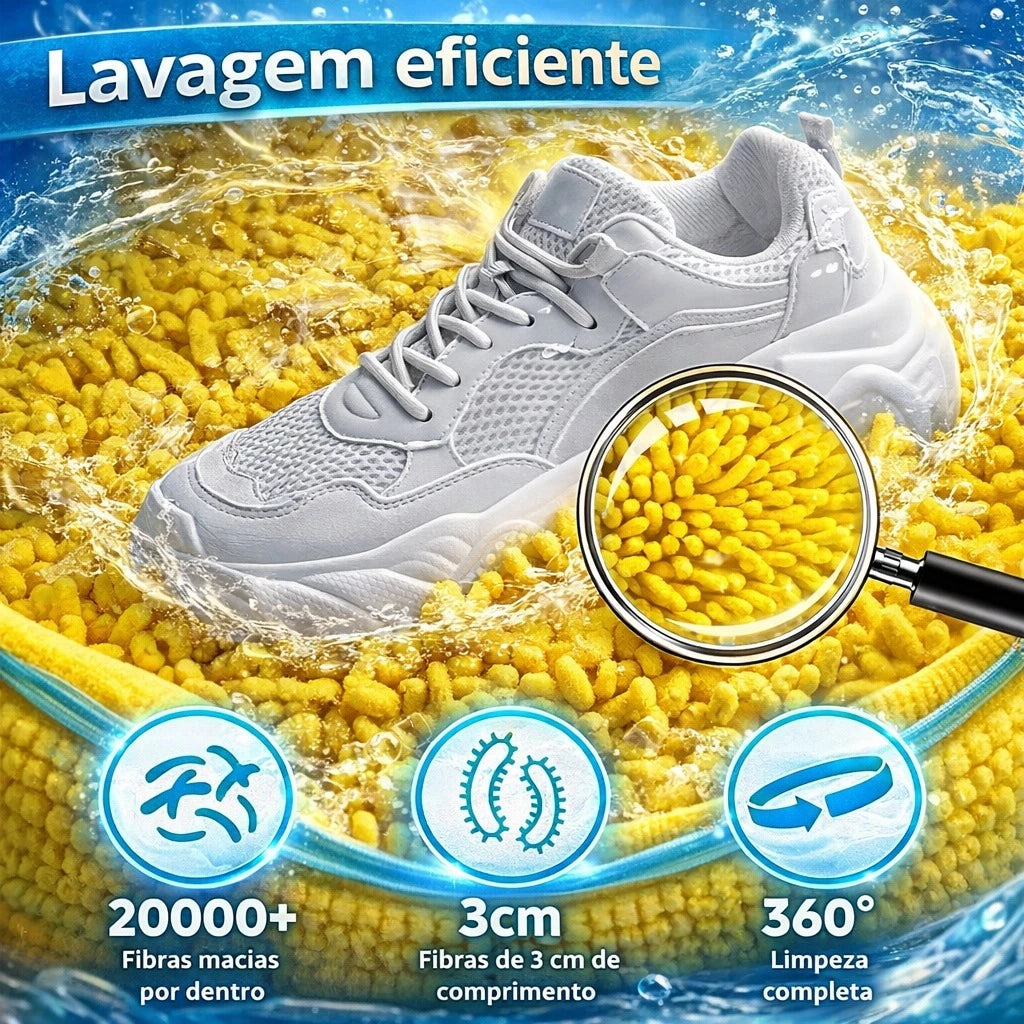 Kit 2 Sacos de Lavagem para Tênis e Sapatos – Proteção Total na Máquina