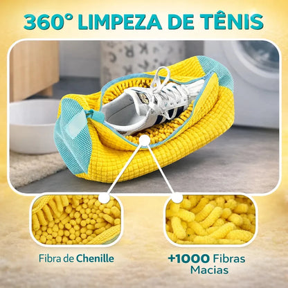 Kit 2 Sacos de Lavagem para Tênis e Sapatos – Proteção Total na Máquina