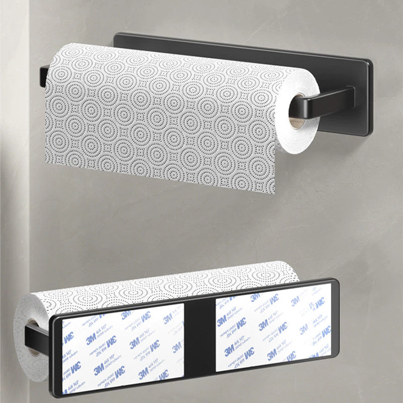 Suporte de Papel Toalha para Cozinha – Organização Sem Furadeira