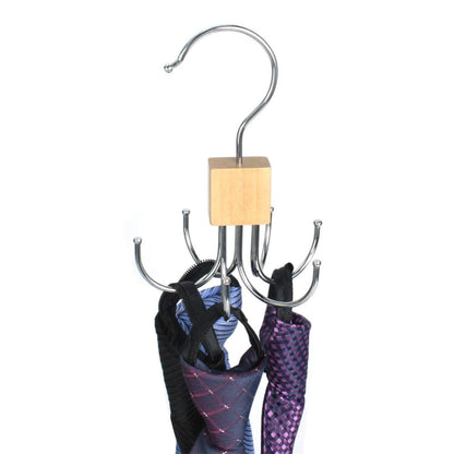 Kit com 2 Cabides Giratórios com 6 Ganchos