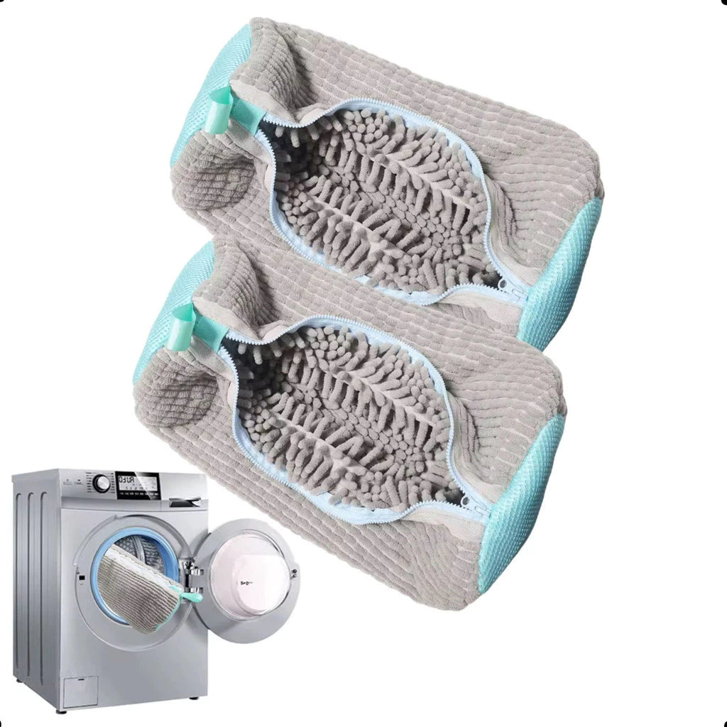Kit 2 Sacos de Lavagem para Tênis e Sapatos – Proteção Total na Máquina