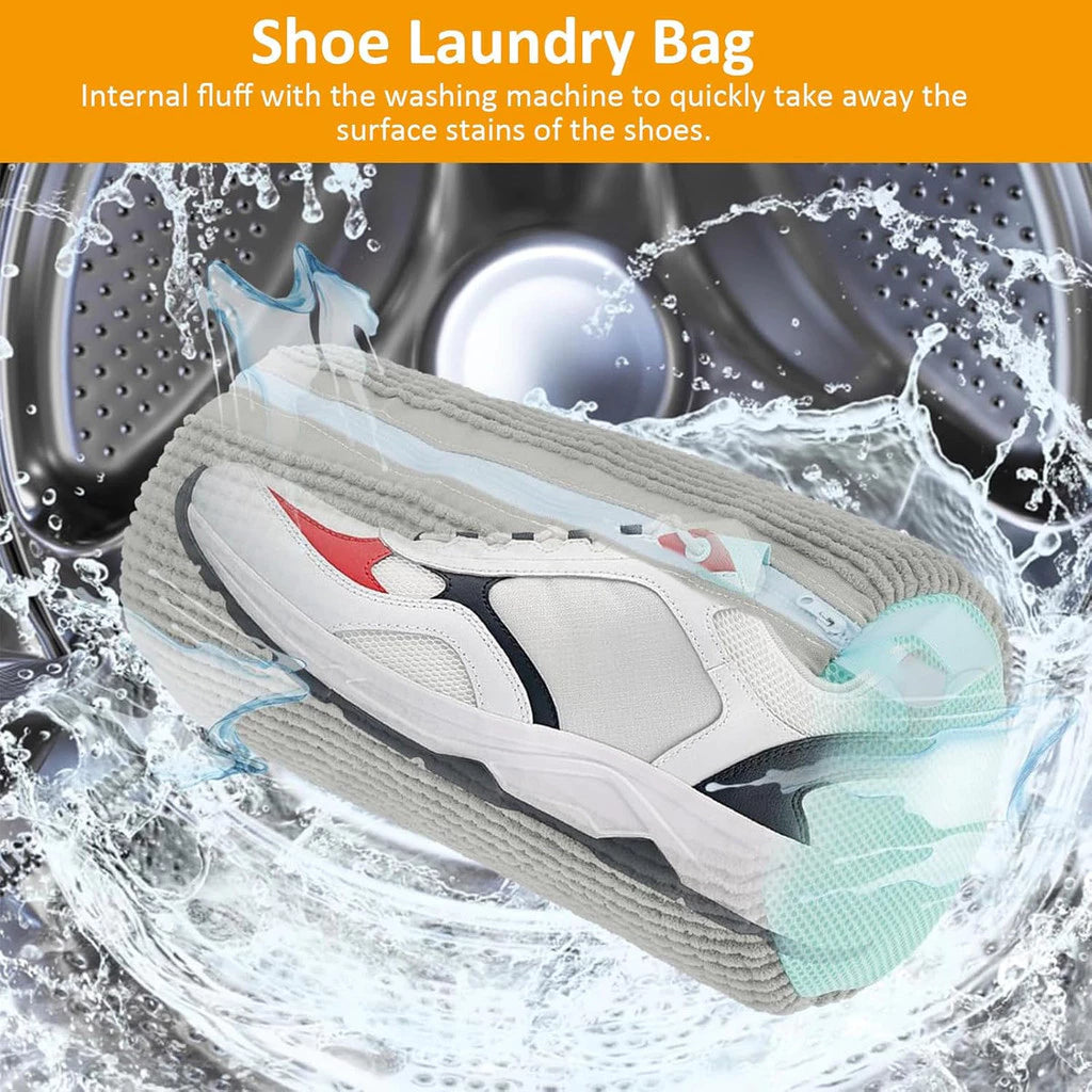 Kit 2 Sacos de Lavagem para Tênis e Sapatos – Proteção Total na Máquina