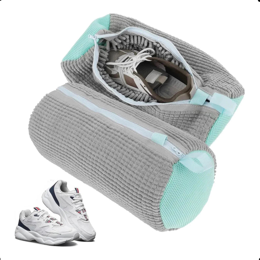 Kit 2 Sacos de Lavagem para Tênis e Sapatos – Proteção Total na Máquina